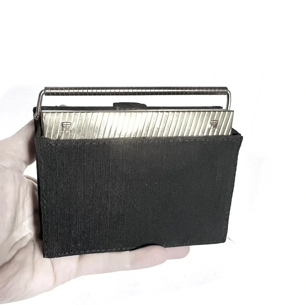 VOLUPTE Vintage Compact Makeup Purse Bag Organizer Lipstick Mirror Travel
